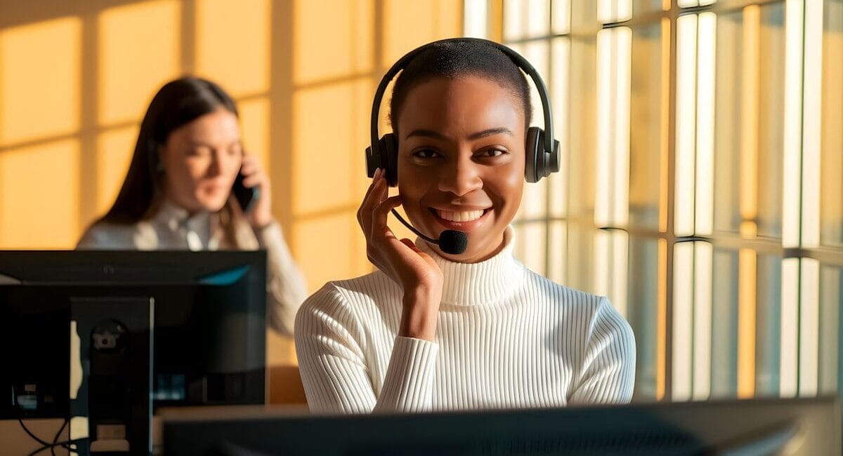 Customer Support Mitarbeiterin