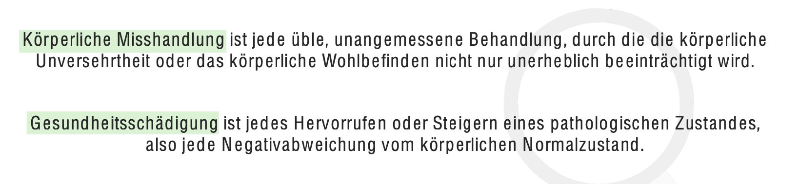 Körperverletzung mit Todesfolge, § 227 StGB - Lecturio